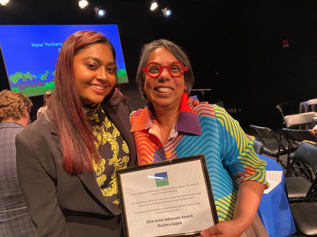 Ruchira Gupta has been awarded the 2024 Artist Advocate Award from New ...